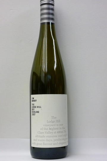 Jim Barry The Lodge Hill Riesling (ｼﾞﾑ ﾊﾞﾘｰ　ﾘｰｽﾘﾝｸﾞ)